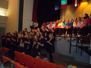 Both Celio's and Lido Choirs in concert